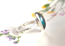 Adjustable Sterling Silver Mood Ring