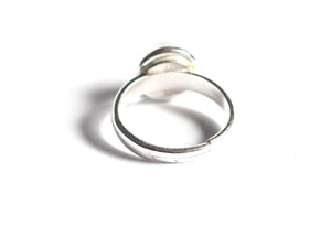 Medium Adjustable Sterling Silver Mood Ring