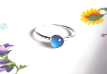 Sterling Silver Small Mood Ring