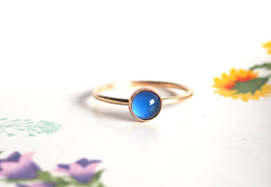 14kt Gold Mini Mood Ring