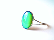 Extra Large Mood Cuff Adjustable Bracelet in Sterling Silver